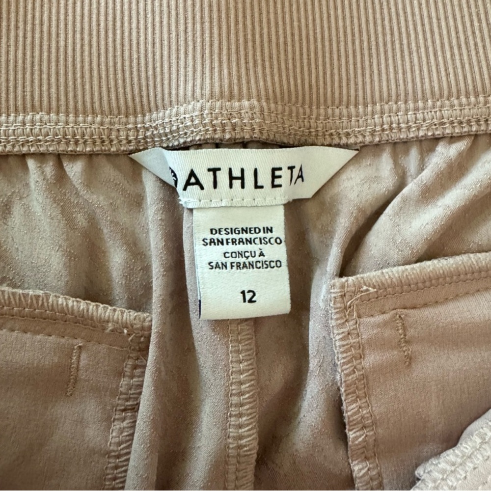 Athleta Brooklyn Taupe Pants - Picture 2 of 3